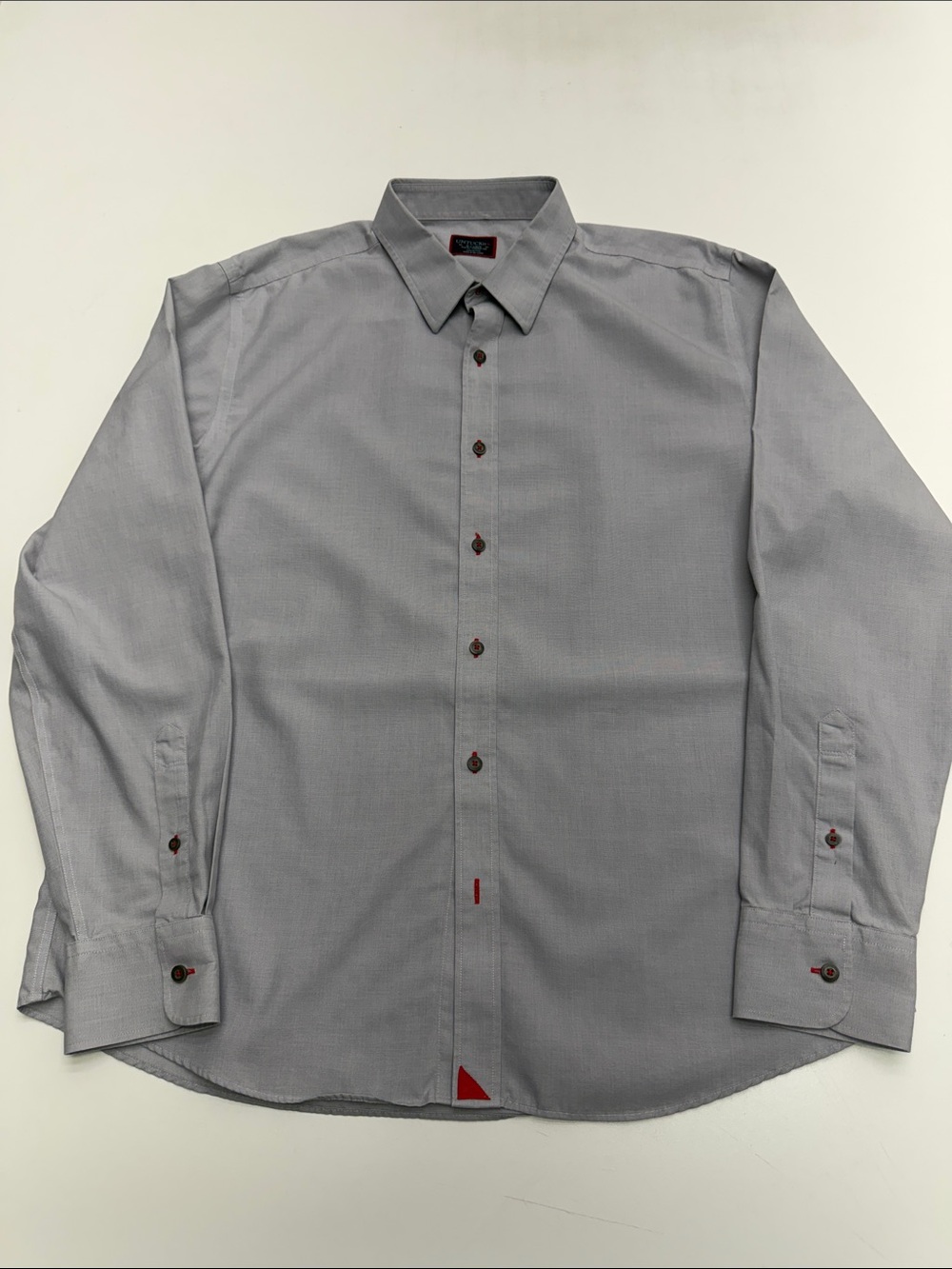 UNTUCKit Men’s XL SLIM FIT Gray Dress Shirt